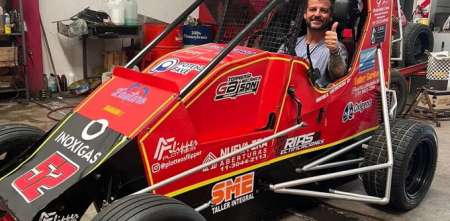 Reconocido piloto debuta en Midget