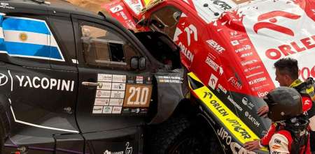 W2RC: el insólito accidente de Juan Cruz Yacopini en la Abu Dhabi Desert Challenge