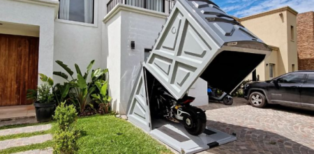 Corazo Garage, un espacio diseñado para guardar y proteger tu moto