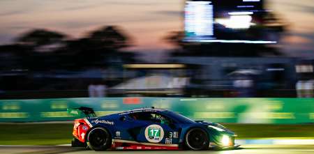 IMSA: Varrone y Pérez Companc entrenaron en la tanda nocturna de Sebring