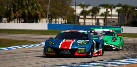 IMSA: prematuro abandono de Nicolás Varrone en las 12 Horas de Sebring