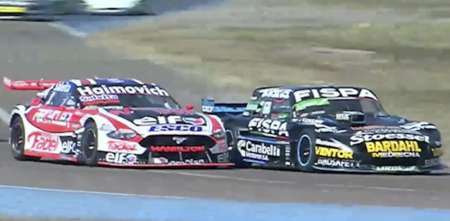 TC: Santero y Werner lucharon por el primer puesto en la largada