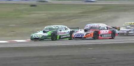 TC: tremendo doble adelantamiento de Chapur durante la final en Viedma