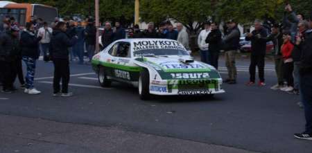 Las glorias del TC giraron en Olavarría