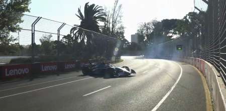 La espectacular salvada de Martins en la Qualy de la F2 en Melbourne