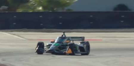 IndyCar: Canapino sigue acelerando y está dentro del top diez en The Thermal
