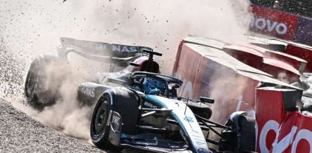 F1: los motivos de la sanción a Alonso por el accidente de Russell