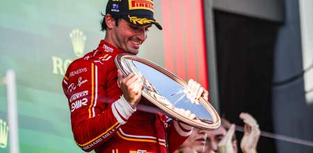 F1: así vivieron los italianos el triunfo de Sainz con Ferrari en el GP de Australia