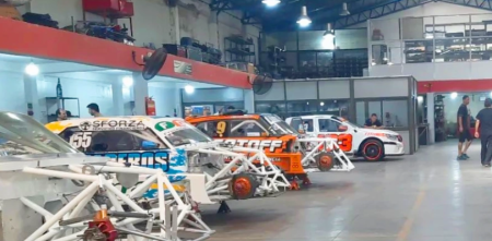 TC: el Alifraco Sport recibió las piezas para construir un Chevrolet Camaro