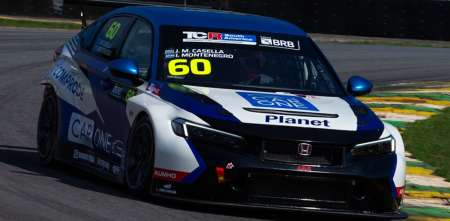 TCR South America: Casella y Montenegro, felices tras la pole en Interlagos