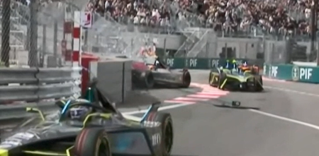 Fórmula E: fuerte golpe de Mortara en el ePrix de Mónaco