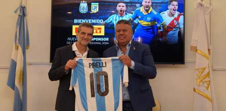 La AFA presentó a Pirelli como nuevo Main Sponsor de la Liga Profesional de Fútbol