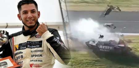 Valle, el día después al fuerte accidente en el TC Pista: "Con mucho dolor, golpeado por todos lados"