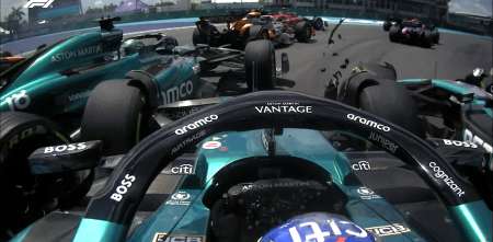 F1: el accidente múltiple que marcó el inicio del Sprint en Miami