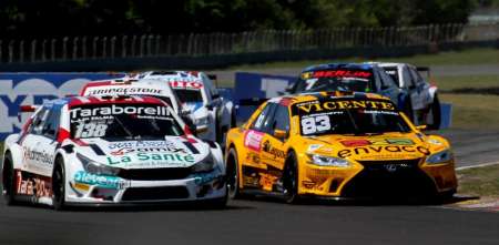 Así es una vuelta a bordo de un Top Race en el circuito 8 de Buenos Aires