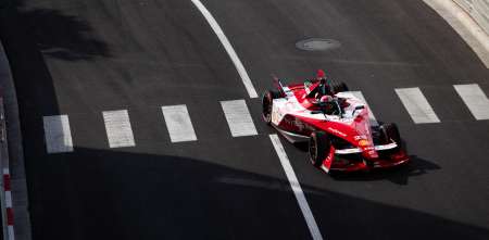 Fórmula E: Fenestraz finalizó noveno en la primera carrera del ePrix de Berlín