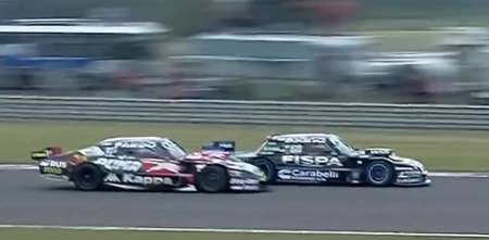 TC: Santero y Mazzacane fueron al límite en la lucha por el podio en Termas