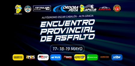 Córdoba Pista protagonizará el Encuentro Provincial de Asfalto