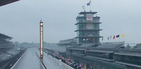 IndyCar: la lluvia complica la actividad del miércoles en Indianápolis