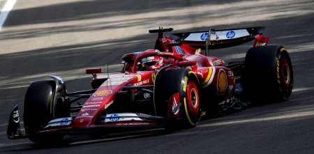 F1: Leclerc y Ferrari cerraron el viernes en Imola en lo más alto