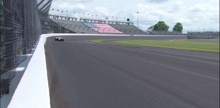 IndyCar: ¡Canapino buscó los límites en Indianápolis!