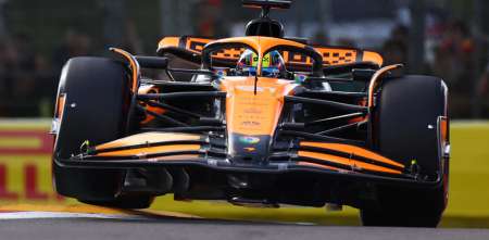 F1: Lando Norris, el más veloz del tercer entrenamiento en Imola