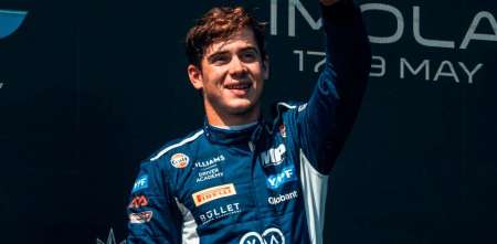 F2: ¡Grande Franco! Así se vivió desde la tribuna la maniobra de Colapinto en el Sprint