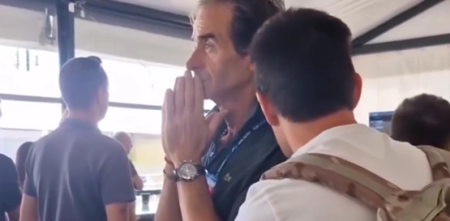 F2: ¡Qué nervios! Así vivió el papá de Colapinto el triunfo de Franco en Imola