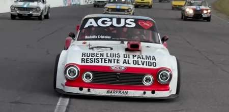 El Torino retro de Di Palma volvió a salir a pista en Rafaela