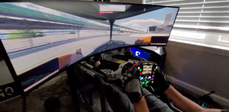 El sorprendente simulador de Agustín Canapino