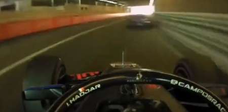 F2: la milagrosa salvada de Isack Hadjar en Mónaco, desde la cámara a bordo