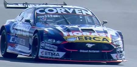 TC: Urcera salió a pista con su Mustang por primera vez en Concepción