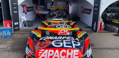 TC: Ardusso y una complicada final con el Chevrolet del RV Racing