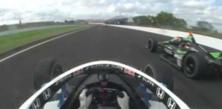 IndyCar: ¡Duelo de Titanes! Canapino mano a mano con Castroneves en la Indy500