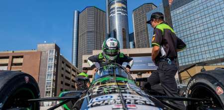 IndyCar: ¡Desde adentro! Canapino y una vuelta rápida al callejero de Detroit