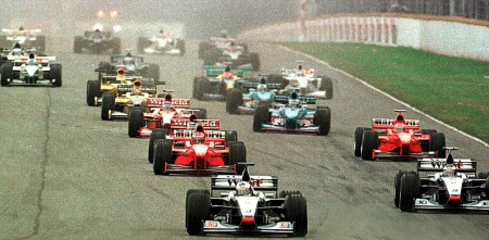 F1 en el circuito N°6 de Buenos Aires, el mismo que usará el Top Race