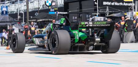 IndyCar: Canapino fue quinto en el último entrenamiento en Detroit