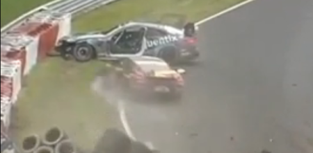 Fuerte accidente en las 24 Horas de Nürburgring