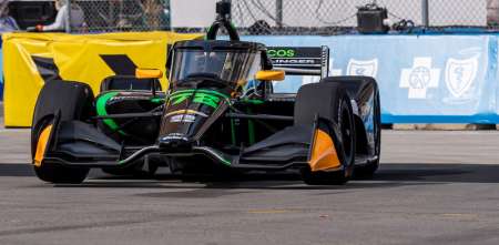 IndyCar: Canapino largará desde la novena fila en Detroit