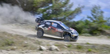 WRC: Ogier terminó el sábado en lo más alto en Italia