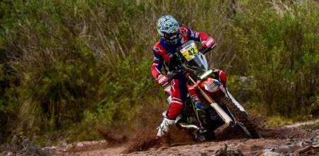 Desafío Ruta 40: Adrien Van Beveren lideró la Etapa 2 en Motos