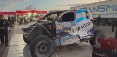 Desafío Ruta 40: Yacopini abandonará luego del fuerte vuelco en la Etapa 2