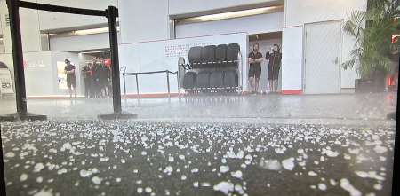 F1: una tormenta con granizo complica el inicio de la actividad en el GP de Canadá