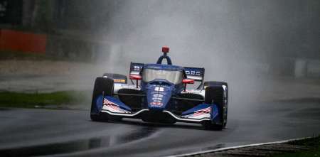 IndyCar: Linus Lundqvist logró su primera pole position en Road America