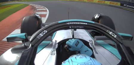 F1: La sorprendente pelea entre Russell y Verstappen por la pole en el GP de Canadá