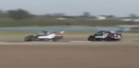 TC2000: el incidente entre Rossi y Ciarrocchi en el comienzo de la carrera en Rosario