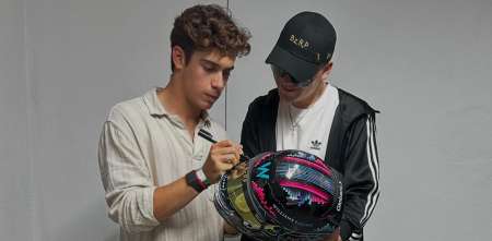 La emotiva dedicatoria de Colapinto a Bizarrap