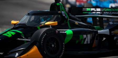 Canapino y la continuidad en IndyCar: "Estoy súper feliz de tener la posibilidad de seguir"