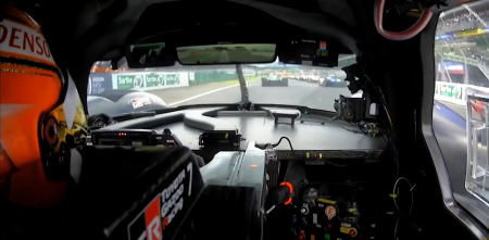24hs de Le Mans: ¡On board! Así se vivió la largada desde el Toyota #7 de Pechito López