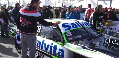 EXCLUSIVO: el gesto de los hinchas a la Chevy de Ciantini en el TC en Rafaela